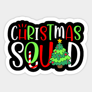 Christmas Squad Sticker